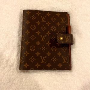 Louis Vuitton Monogram Large Ring Binder Agenda